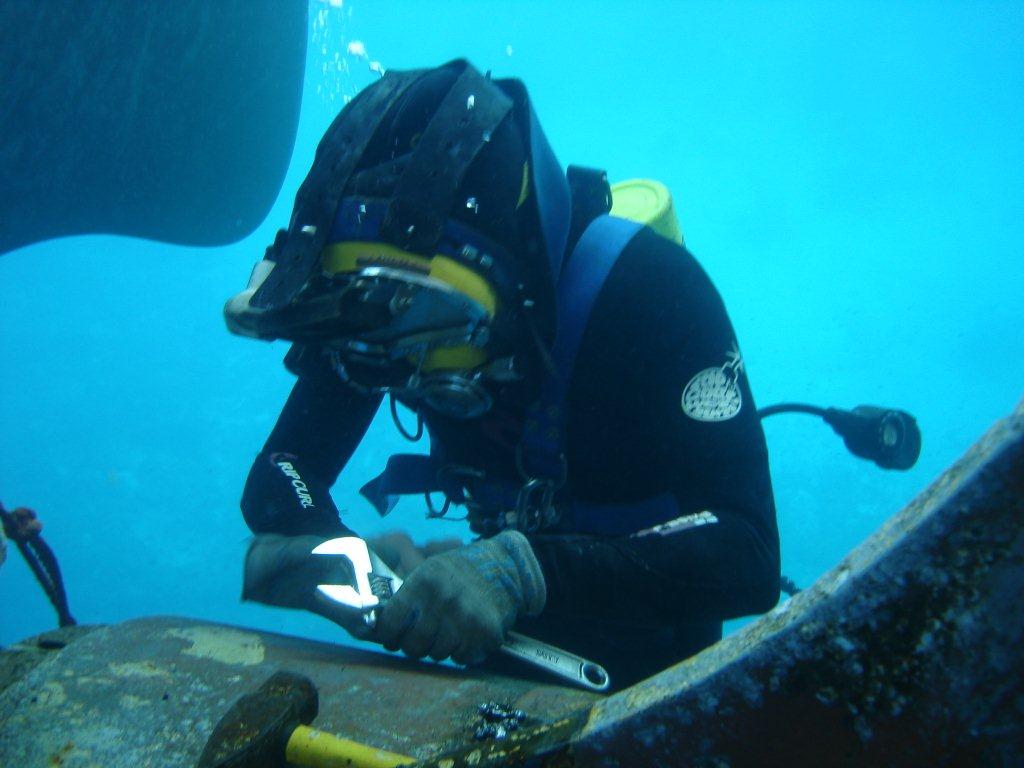 Marine services underwater operations